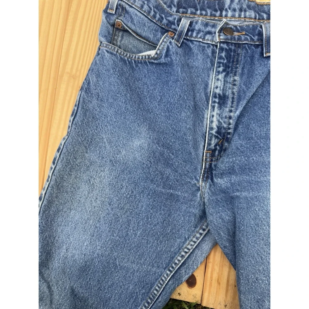 Vintage 90s 505 Levis Jeans Orange Tab Regular Fit Straight Leg 34x32 1996